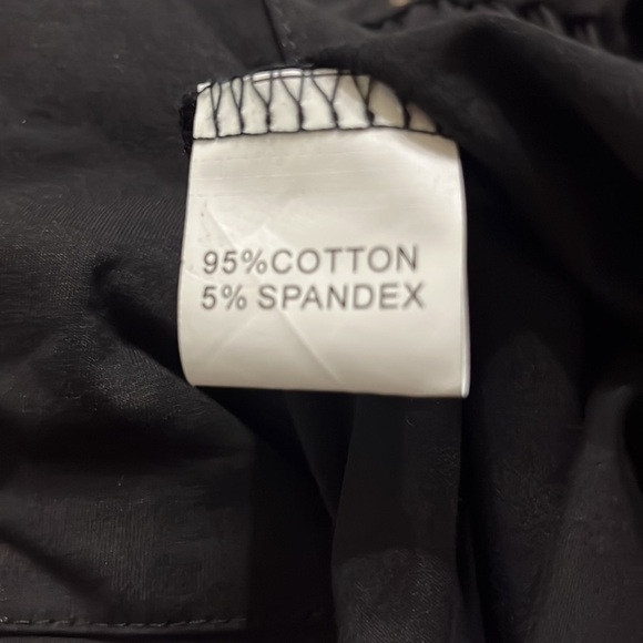 NWT size small black long sleeved dress with decorative buttons and pockets - Picture 5 of 7